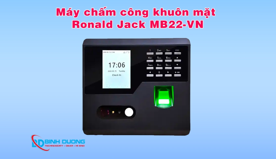 Đánh Giá Chi Tiết Máy Chấm Công Ronald Jack MB22-VN