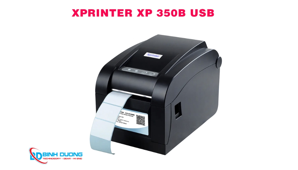 GIỚI THIỆU VỀ MÁY IN MÃ VẠCH XPRINTER XP 350B USB